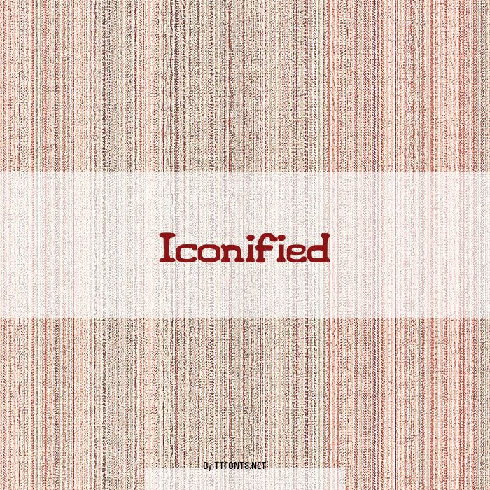 Iconified example