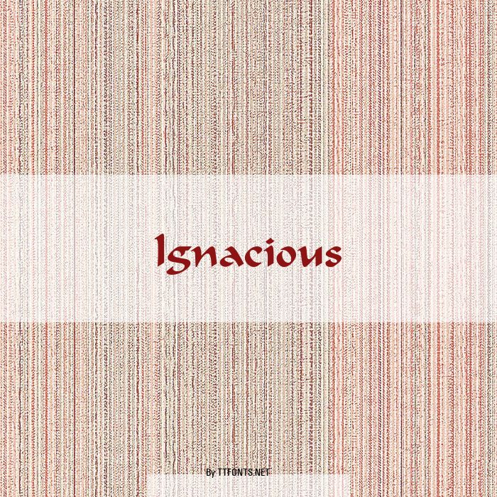 Ignacious example