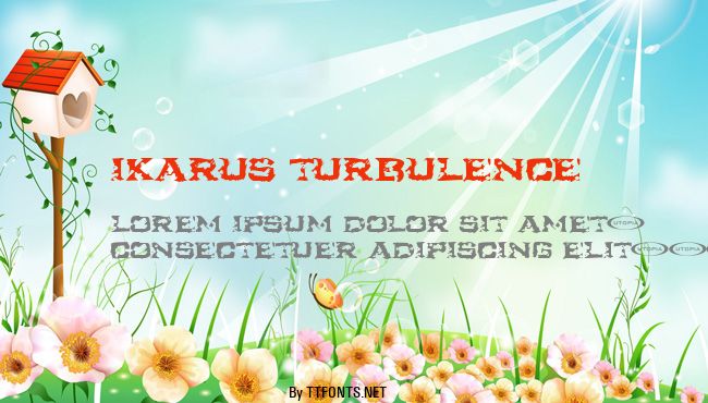 Ikarus Turbulence example