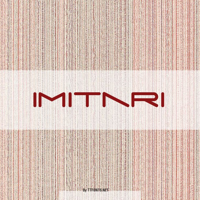 Imitari example