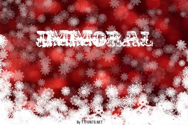 immoral example