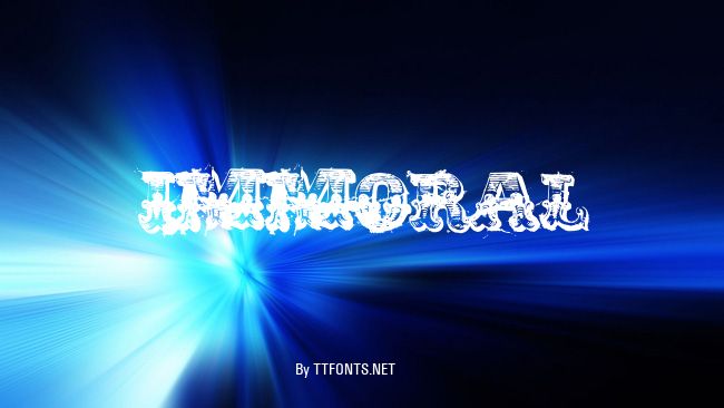 immoral example