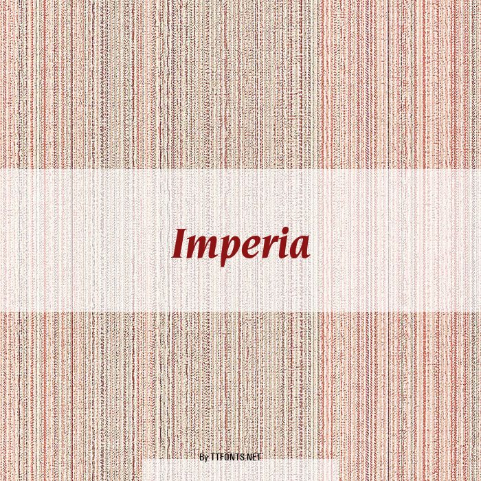 Imperia example