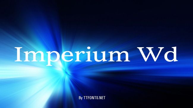 Imperium Wd example