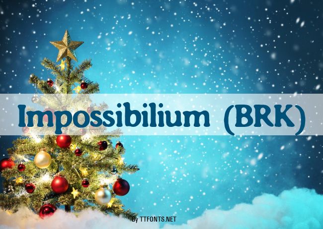 Impossibilium (BRK) example