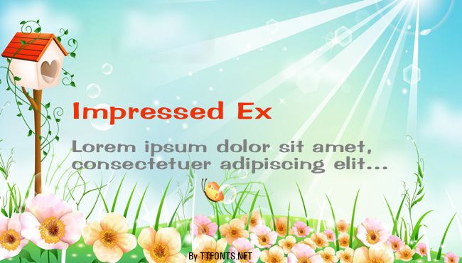 Impressed Ex example