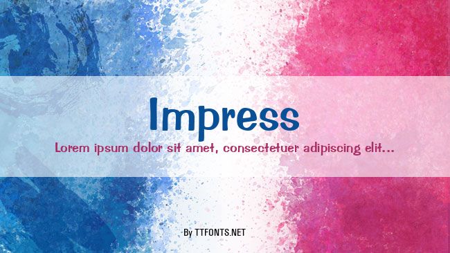 Impress example