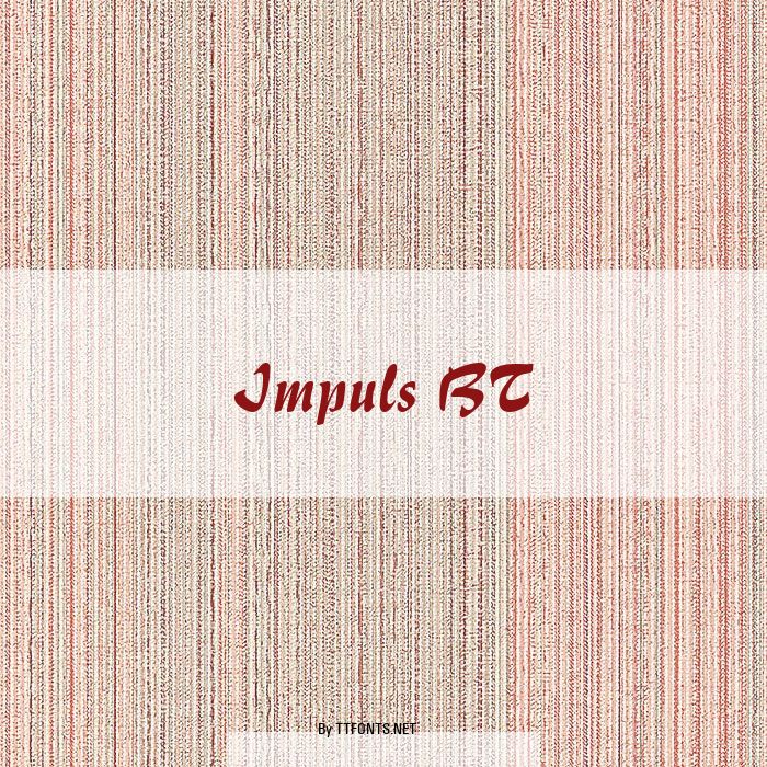 Impuls BT example