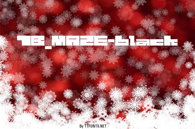 1B_MAZE-black example