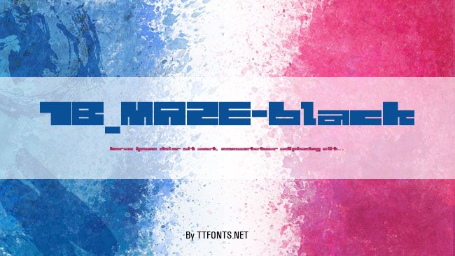1B_MAZE-black example