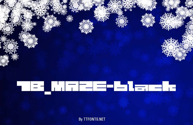 1B_MAZE-black example
