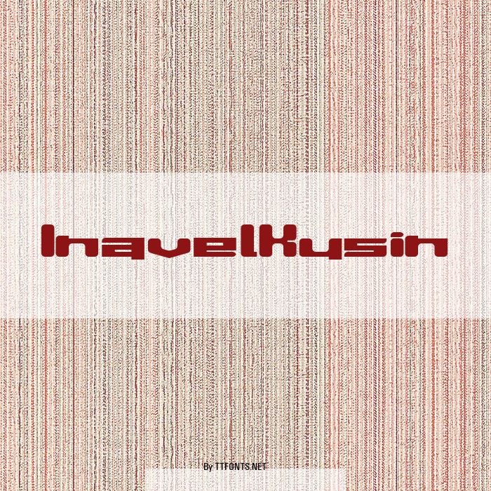 InavelKusin example