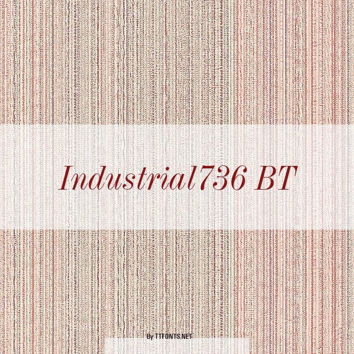 Industrial736 BT example