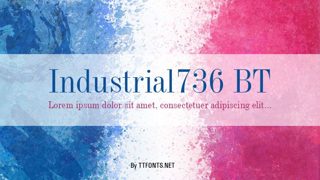 Industrial736 BT example
