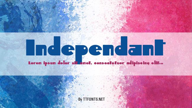 Independant example