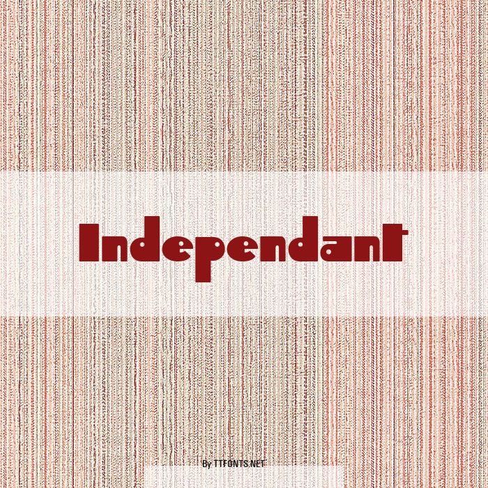 Independant example