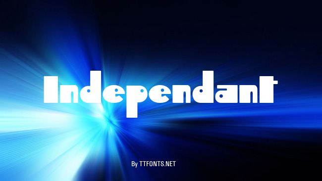 Independant example