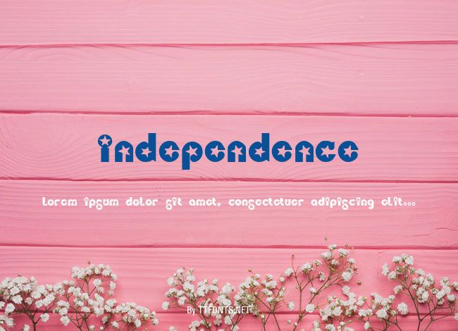 Independence example