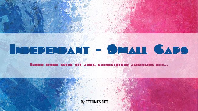 Independant - Small Caps example