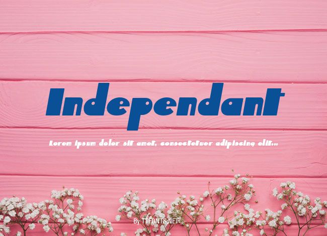 Independant example