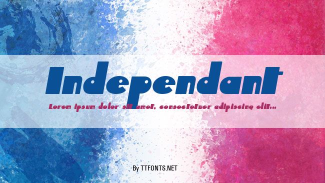 Independant example