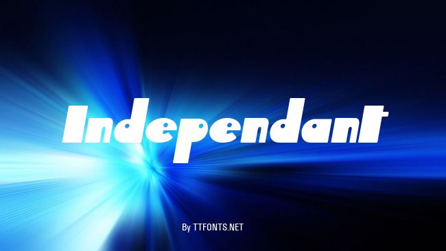 Independant example