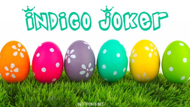 Indigo Joker example