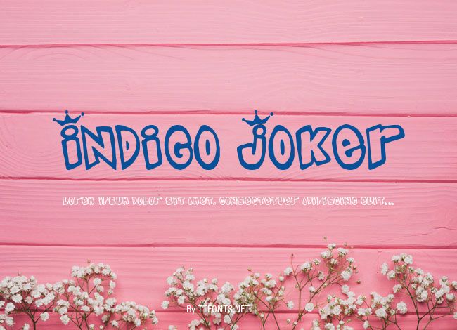 Indigo Joker example