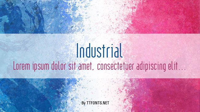 Industrial example