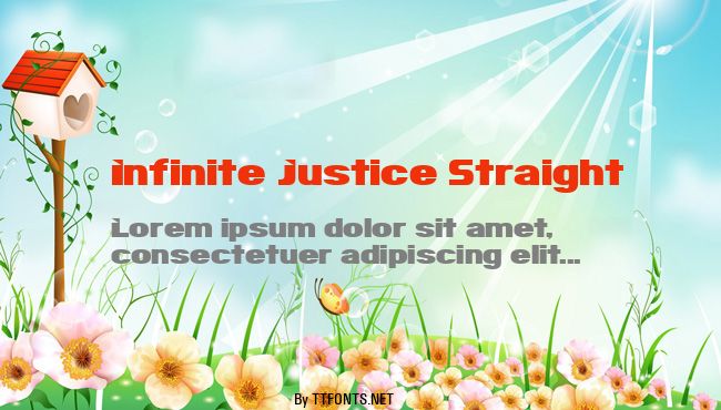 Infinite Justice Straight example