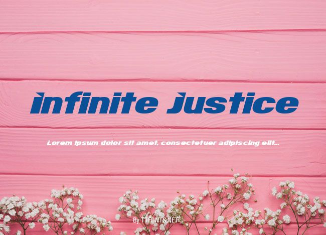 Infinite Justice example