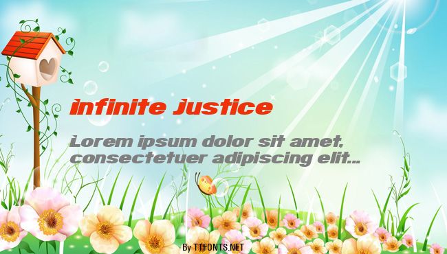 Infinite Justice example