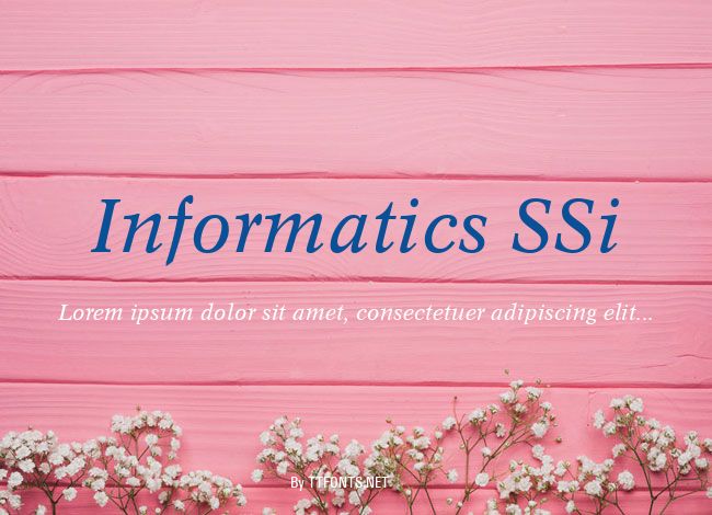 Informatics SSi example