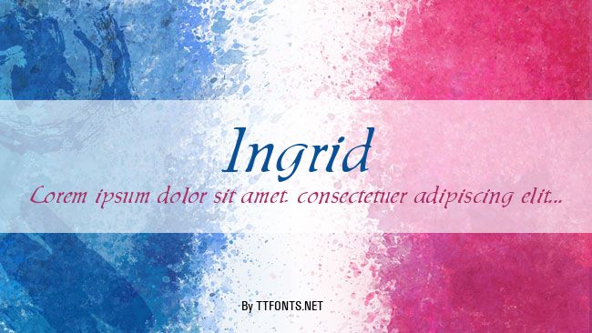 Ingrid example