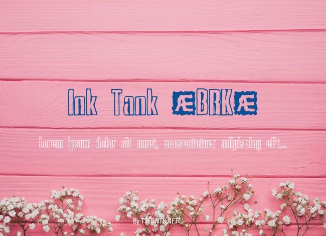 Ink Tank (BRK) example