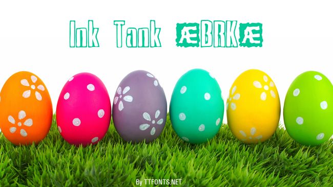Ink Tank (BRK) example