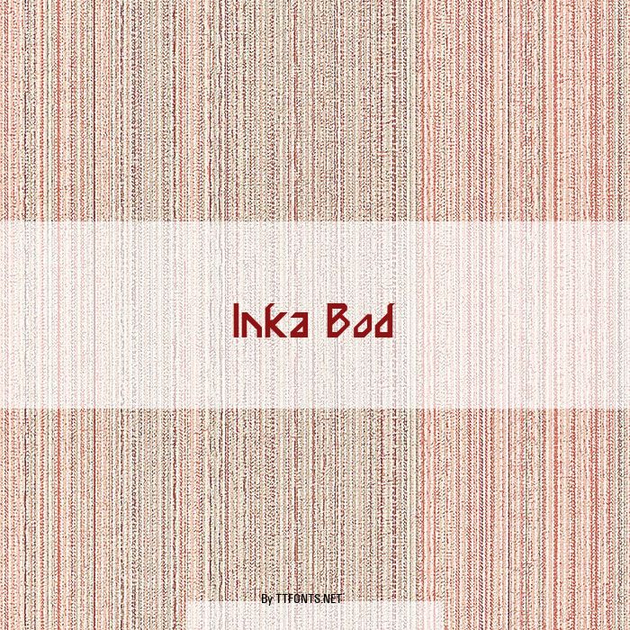 Inka Bod example