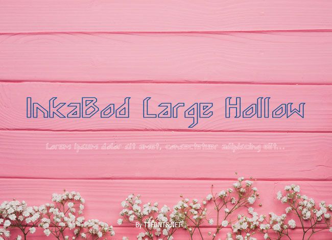 InkaBod Large Hollow example
