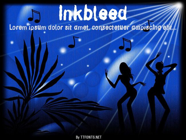 Inkbleed example