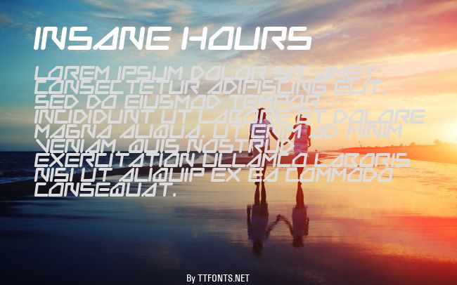 Insane Hours example