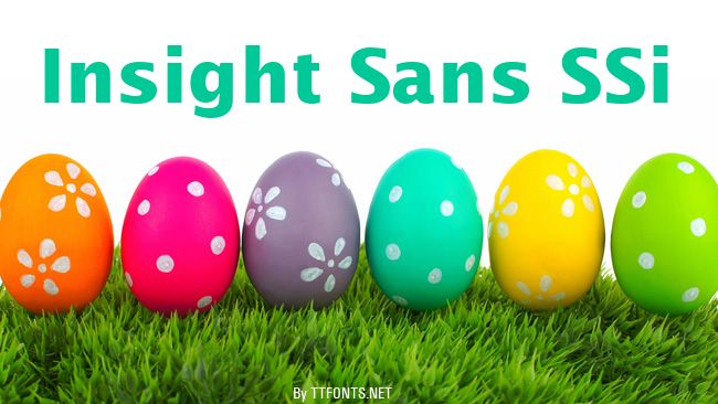 Insight Sans SSi example