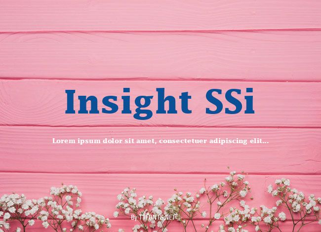 Insight SSi example