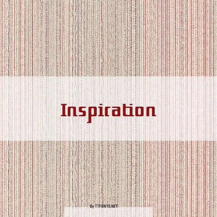 Inspiration example
