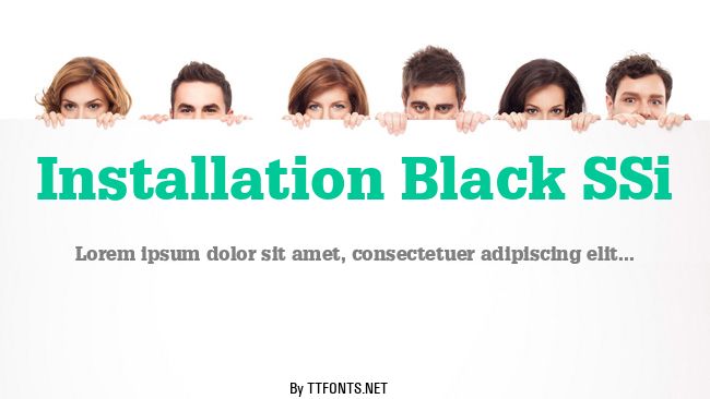 Installation Black SSi example