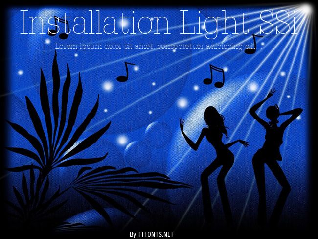 Installation Light SSi example