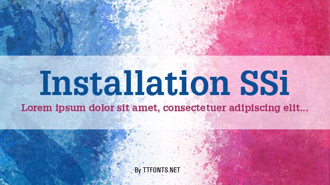Installation SSi example