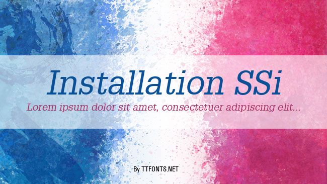 Installation SSi example