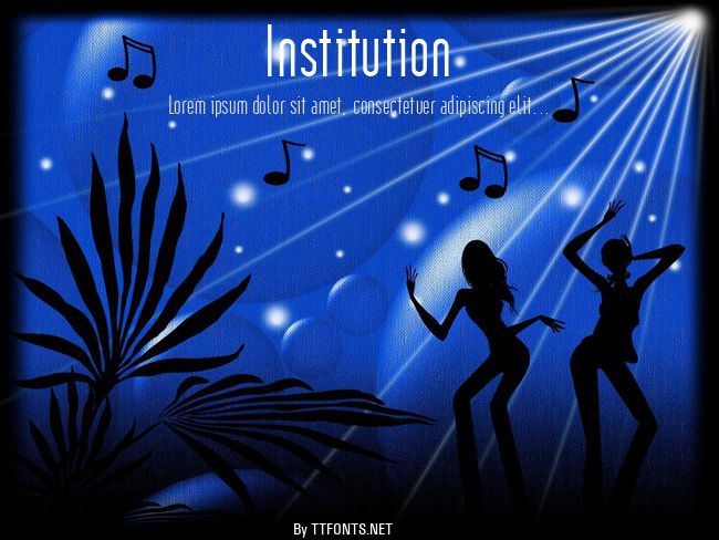 Institution example