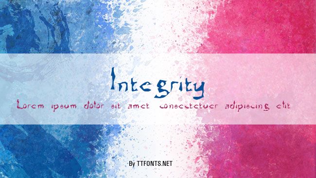 Integrity example