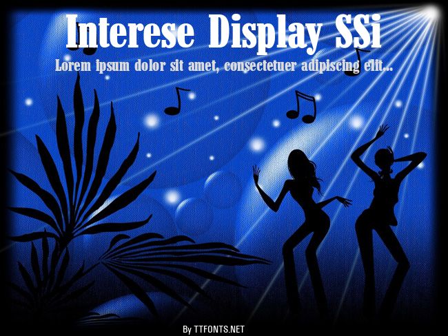 Interese Display SSi example